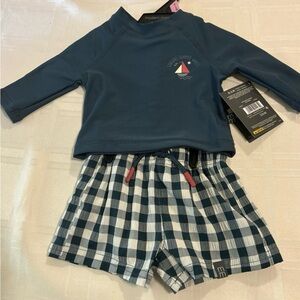 Super cute long sleeve swimsuit size 0-3 months